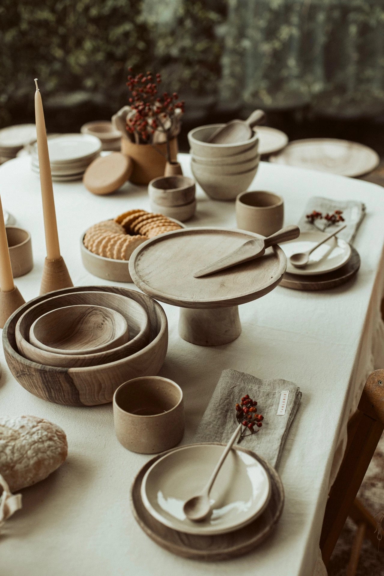 wooden bowl