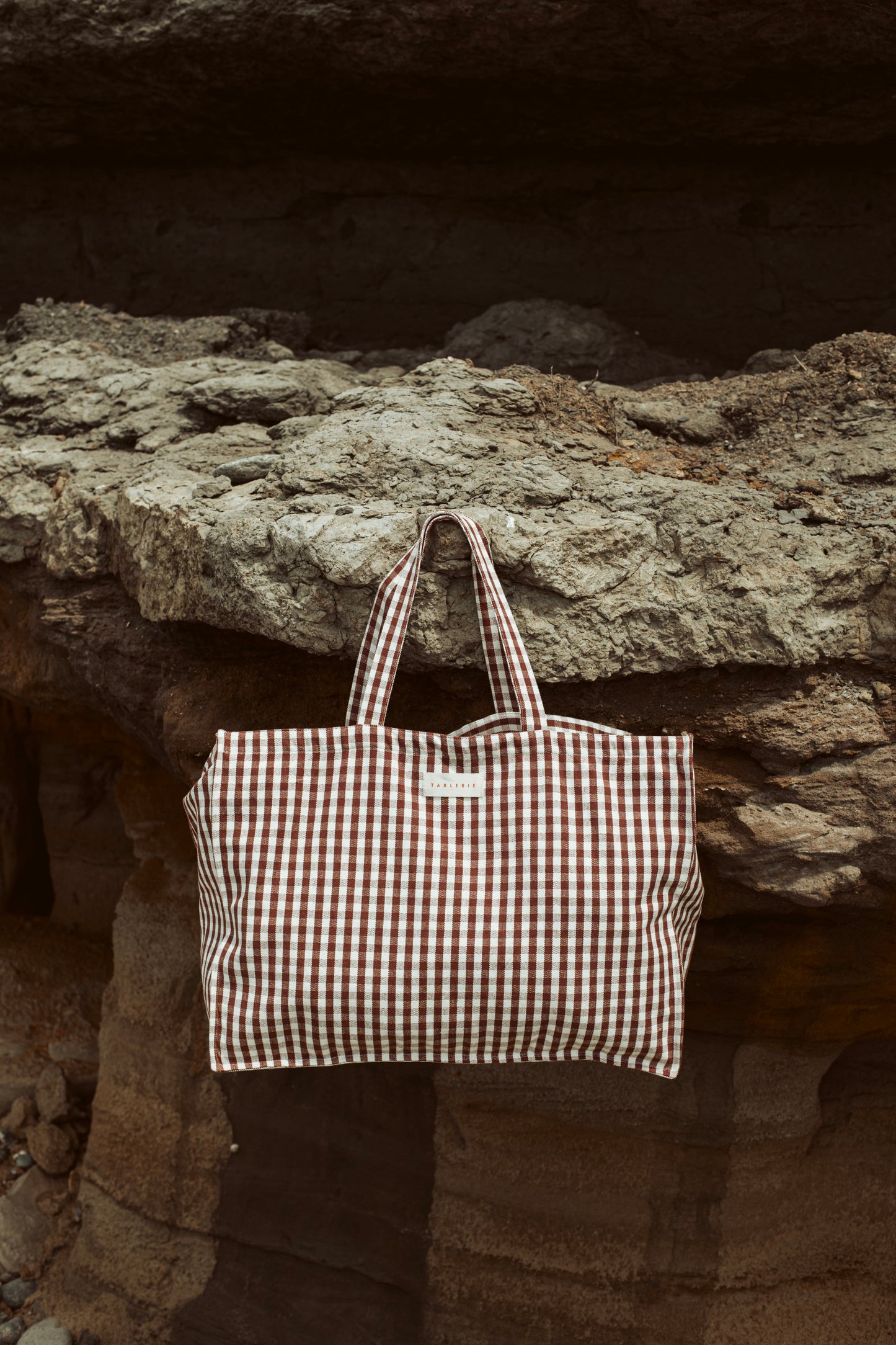 weekend bag in vichy check