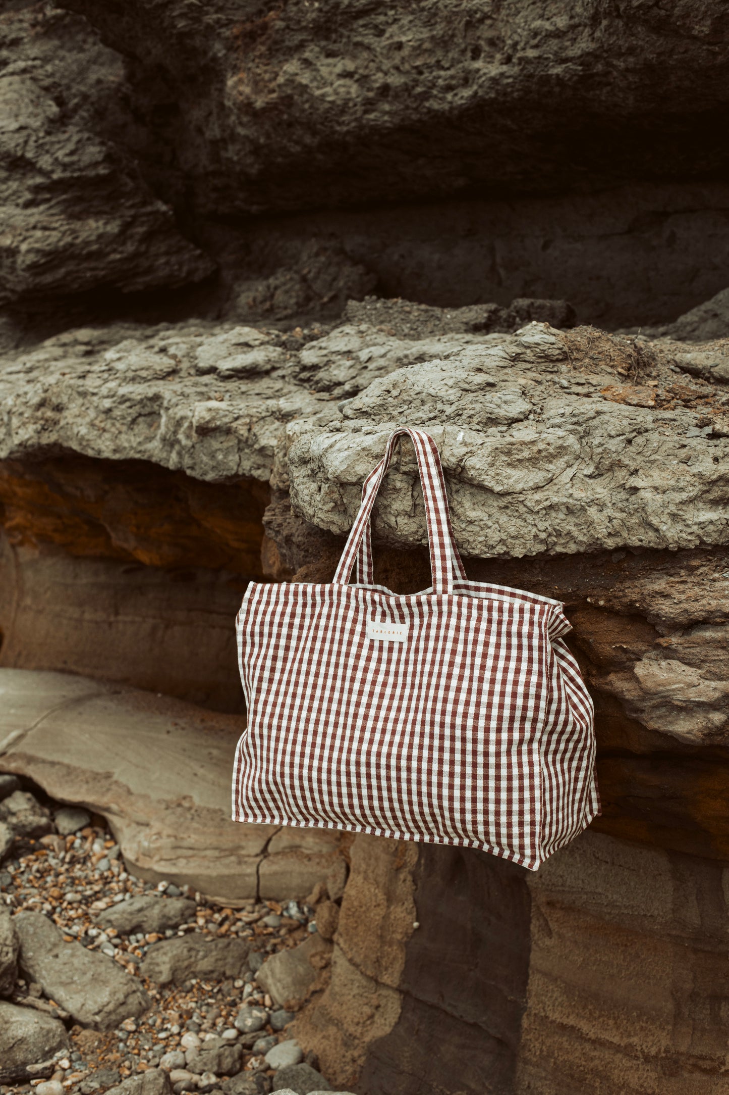 weekend bag in vichy check