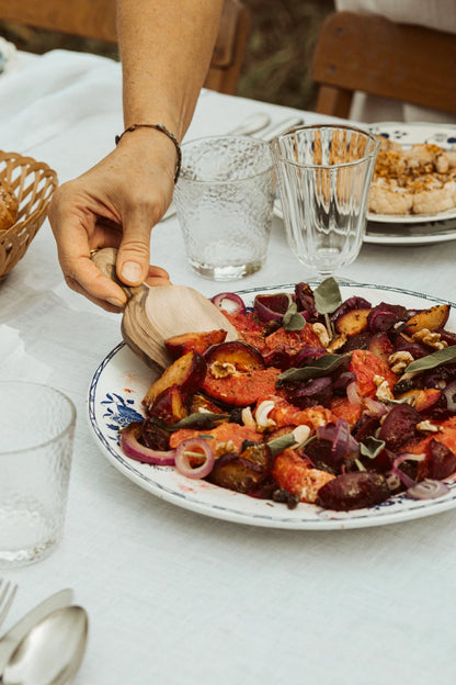 wooden salad spoon - rond